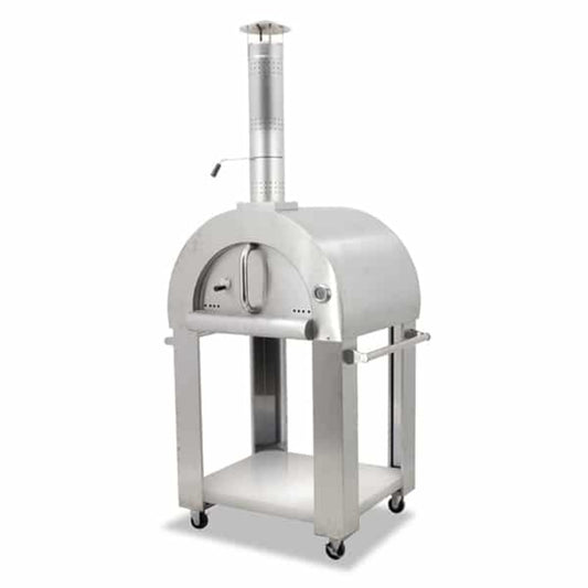 Omcan Pizza Oven Wood Burning Stainless Steel - 43113