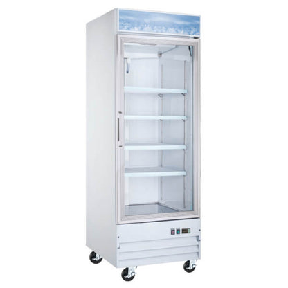Omcan Glass Door Reach-In Freezer - 23 Cu Ft - Omcan-50030