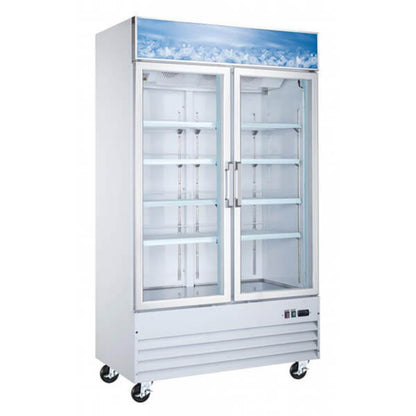 Omcan Glass Door Reach-In Freezer - 29 Cu Ft - Omcan-50031