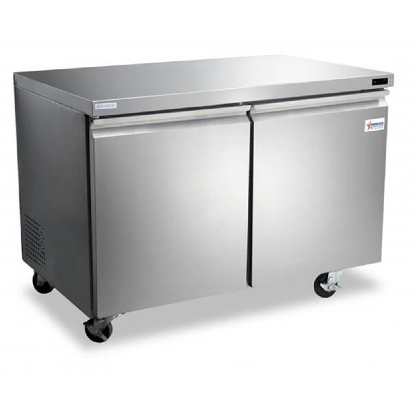 Omcan 47" Double Door Undercounter Freezer - 12 Cu Ft - Omcan-50055