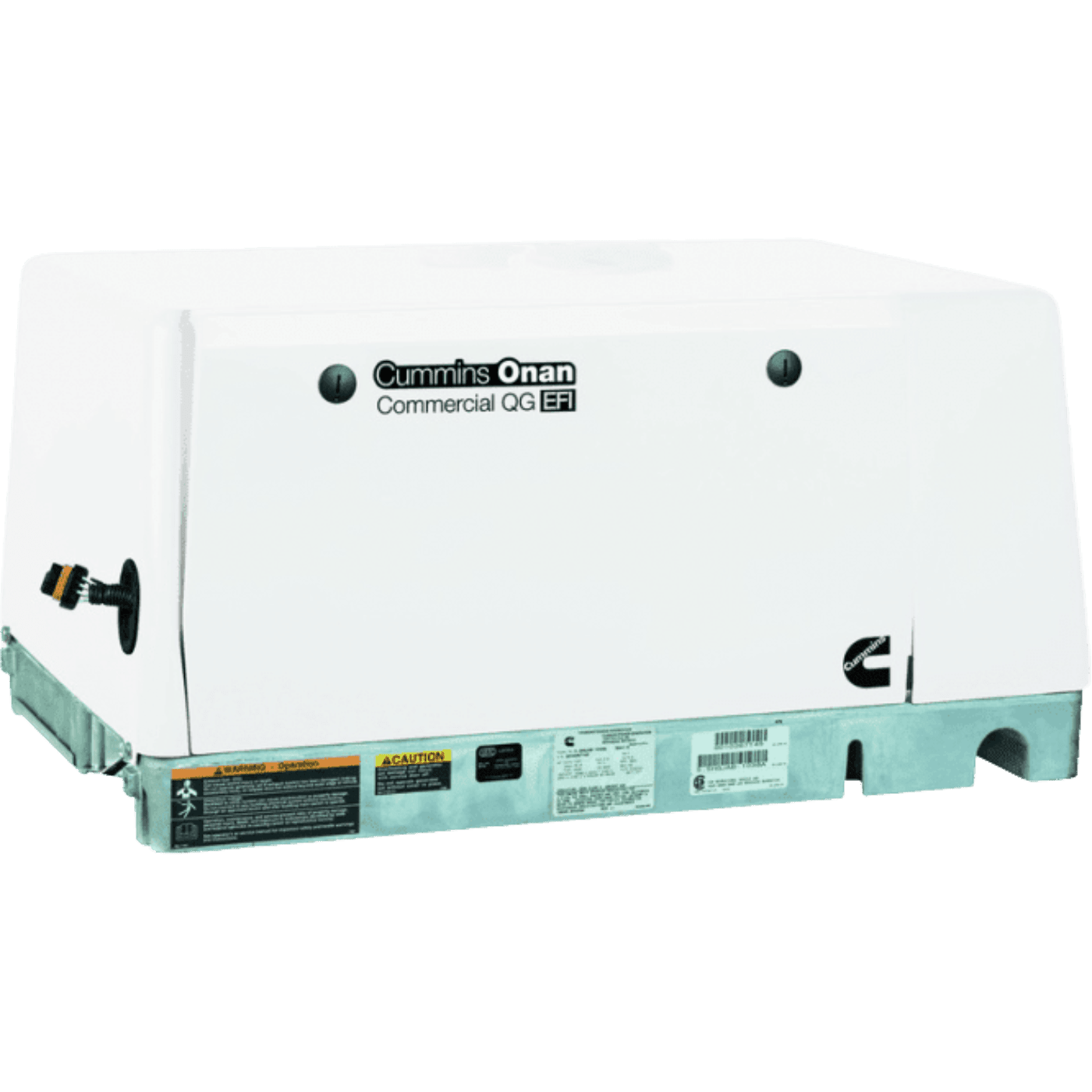 Cummins Onan QG 5500 5.5kW Generator 5.5HGJAD-2274+ Commercial Mobile Gas Single Phase 120 Volt Air Cooled EVAP New