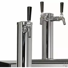 Perlick 24" Outdoor Beer Dispenser with Stainless Steel Solid Door, 2 Sixth-Barrel Capacity - HC24TO-4-1-1