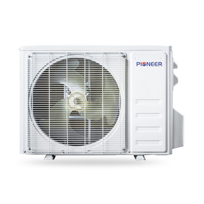 Pioneer Quantum Hyperformance 24,000 BTU 23 SEER2 230V High-Wall Ductless Energy-Star Mini-Split Air Conditioner Inverter Hyper Heat Pump Full Set - WYT024GLSI25RH