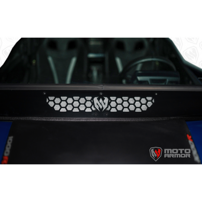 Moto Armor Can Am Commander / Maverick Full Glass Windshield - MA-COM-WS-GLS-BLK-Y