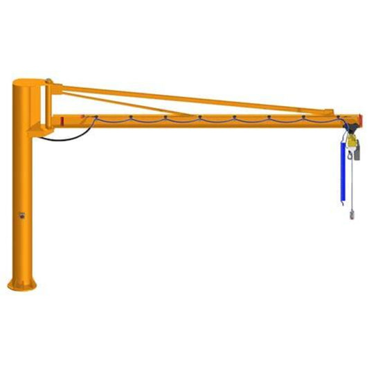 Aardwolf Over Braced Jib Crane Column Mounted - AJCOCM
