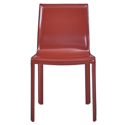 New Pacific Direct Gervin Recycled Leather Chair, (Set of 2)  - 448233R-49