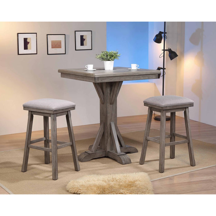 ECI Furniture Graystone 42" Height Pub Table - EC-0590-70-PGT-PGB