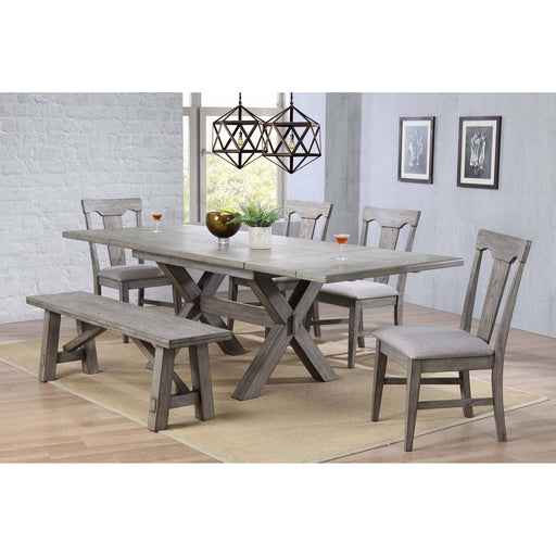 ECI Furniture Graystone Trestle Dining - EC-0590-70-TRT-TRB-0590-70-S1