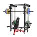 MAJOR FITNESS All-In-One Home Gym Folding Power Rack Package Lightning F35 - F35BL-PLT01BL-OWPNT230-OBBLS