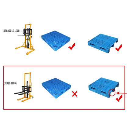Apollolift Manual Fixed-Leg Stacker - A-3002