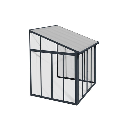 Palram Canopia | SanRemo 10x10 ft Patio Enclosure Gray/Clear - HG9069