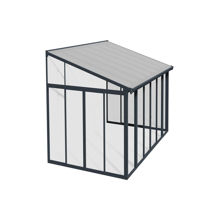 Palram Canopia | SanRemo 10x14 ft Patio Enclosure Gray/Clear - HG9064