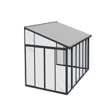 Palram Canopia | SanRemo 10x14 ft Patio Enclosure Gray/Clear - HG9064