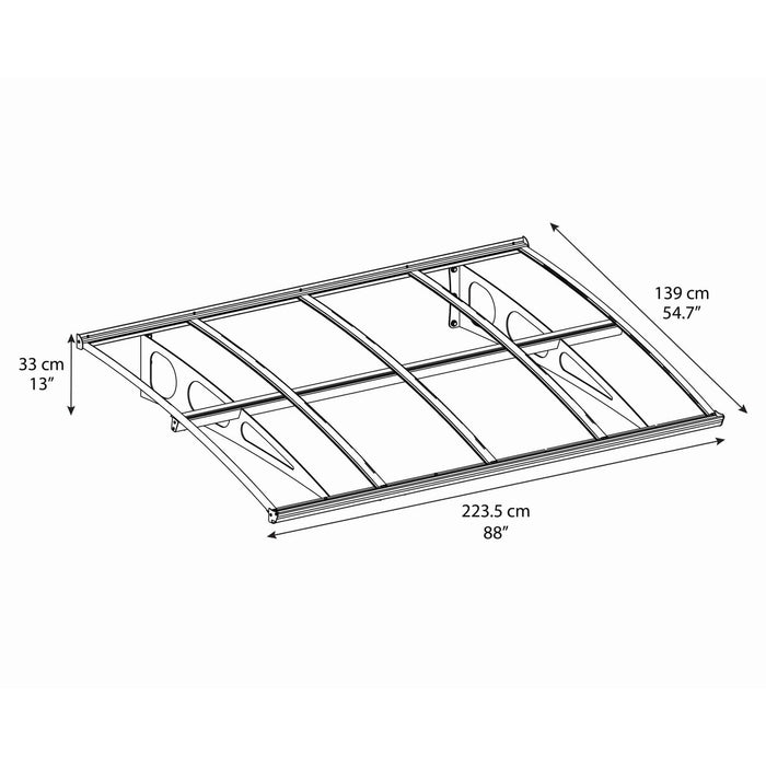 Palram Canopia | Bordeaux Awning - HG9583