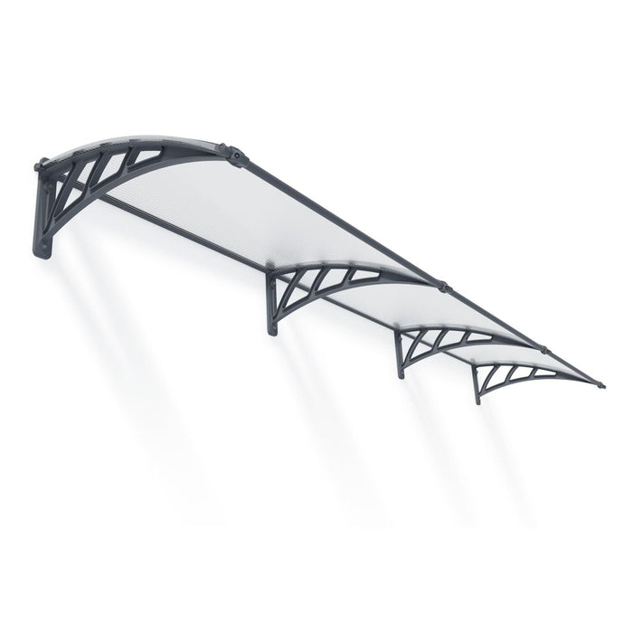 Palram Canopia | Neo 3540 12x3 ft Awning - Gray/Clear - HG9568