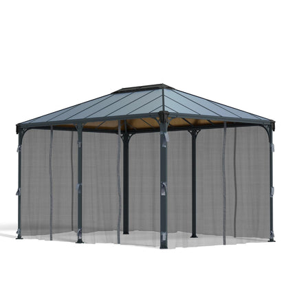 Palram - Canopia | Milano 4300/Martinique 5000 Gazebo Netting S - HG1069et
