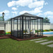 Palram Canopia | Ledro 12x12 ft Enclosed Gazebo Gray/Bronze - HG9192