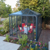 Palram Canopia | Ledro 12x12 ft Enclosed Gazebo Gray/Bronze - HG9192