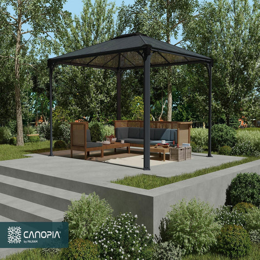 Palram - Canopia | Martinique 3600 10' x 12' Gazebo - HG9169