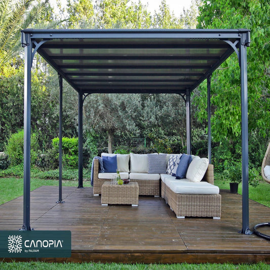 Palram - Canopia | Milano 4300 10x14 ft Gazebo - HG9173