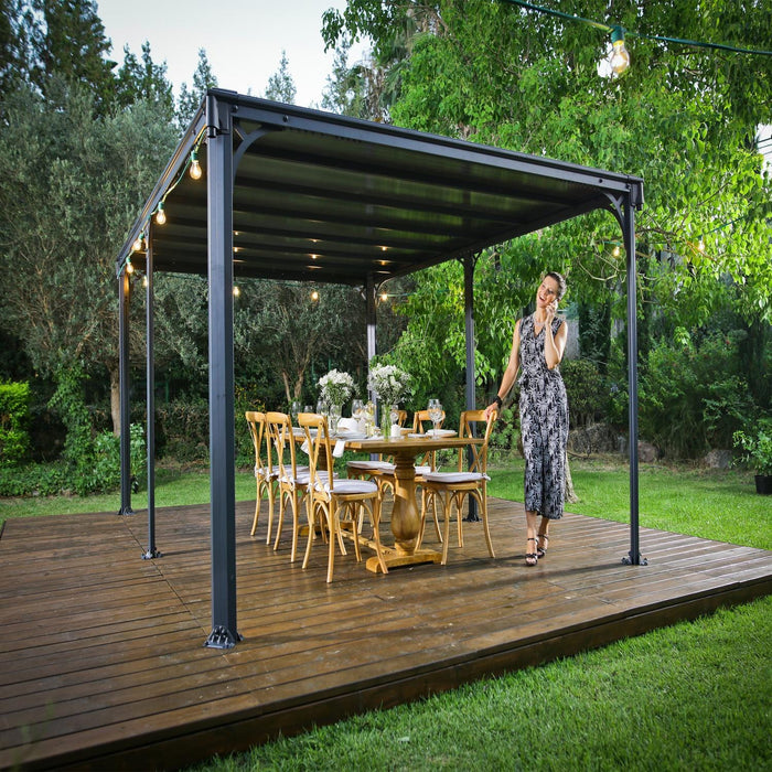 Palram Canopia | Milano 4300 10x14 ft Gazebo - HG9173