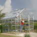 Palram Canopia | Snap & Grow Greenhouse Kit 8 Ft Wide Silver With 0.8mm Polycarbonate Glazing - HG8008