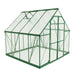 Palram Canopia | Balance Greenhouse Kit 8 Ft Wide Green With 0.8mm Polycarbonate Glazing - HG6108G