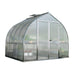 Garden Igloo Palram Canopia Bella Greenhouse 8 Ft Wide - Silver With 6mm Twin-wall Poly-carbonate Glazing