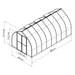 Garden Igloo Palram Canopia Bella Greenhouse 8 Ft Wide - Silver With 6mm Twin-wall Poly-carbonate Glazing