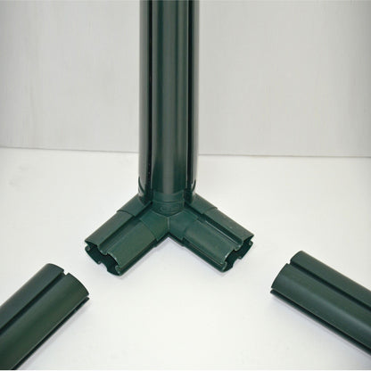 Palram - Canopia | EcoGrow Greenhouse Kit - 6 Ft Wide - Green With 6mm Twin-wall Polycarbonate Glazing - HG7006