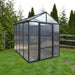 Palram Canopia | 6x8 Ft Glory Greenhouse Kit Gray With 10mm Twin-wall Polycarbonate Glazing - HG6608