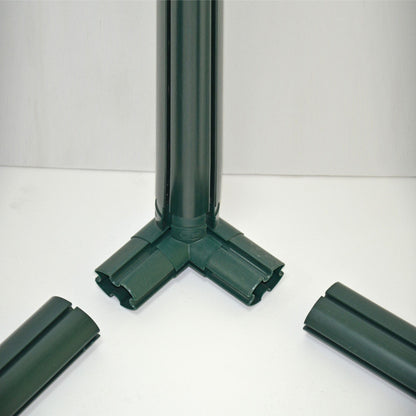 Palram - Canopia | Grand Gardener Greenhouse Kit - 8 Ft Wide - Green - 0.8mm Clear Polycarbonate Glazing - HG7208C