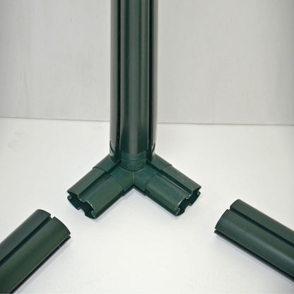 Palram - Canopia | Grand Gardener Greenhouse Kit - 8 Ft Wide - Green - 6mm Twin-wall Polycarbonate Glazing - HG7208