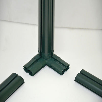 Palram - Canopia | Hobby Gardener Greenhouse Kit - 8 Ft Wide - Green With 6mm Twin-wall Polycarbonate Glazing - HG7108