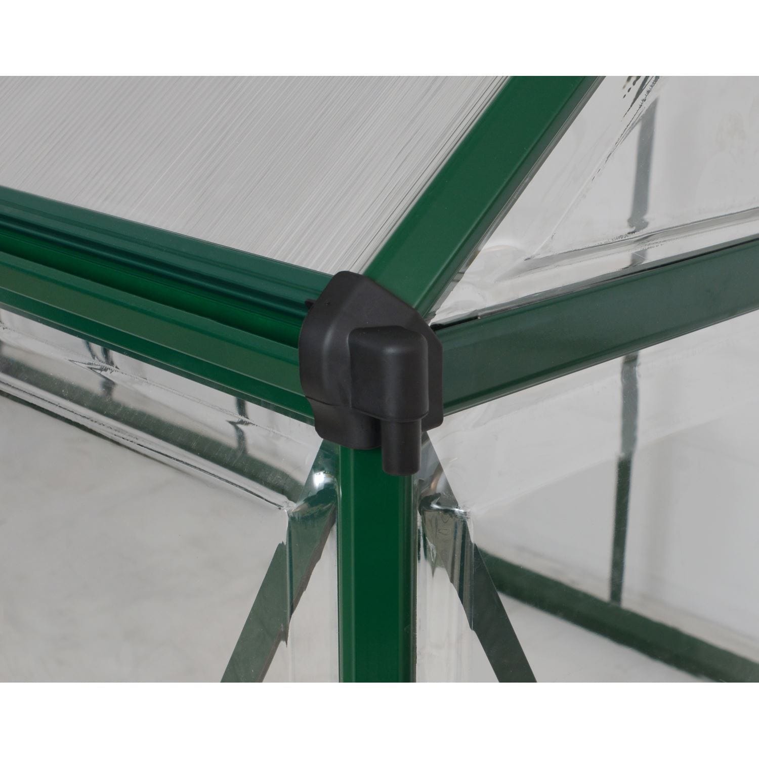 Palram Canopia | Mythos Greenhouse Kit 6 Ft Wide - Green With 4mm Twin-wall Polycarbonate Glazing - HG5005G