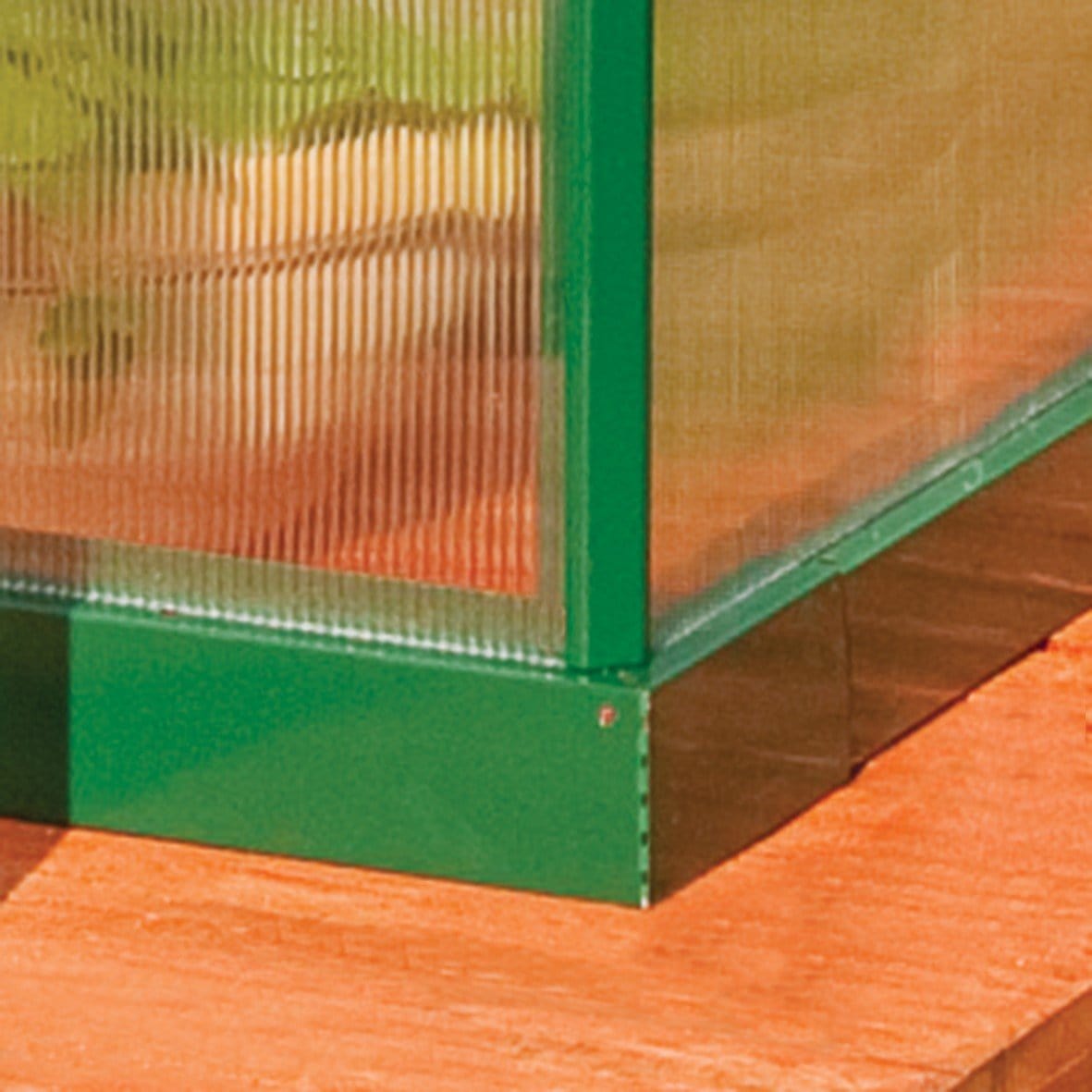Palram - Canopia | Mythos Greenhouse Kit - 6 Ft Wide - Green With 4mm Twin-wall Polycarbonate Glazing - HG5005G