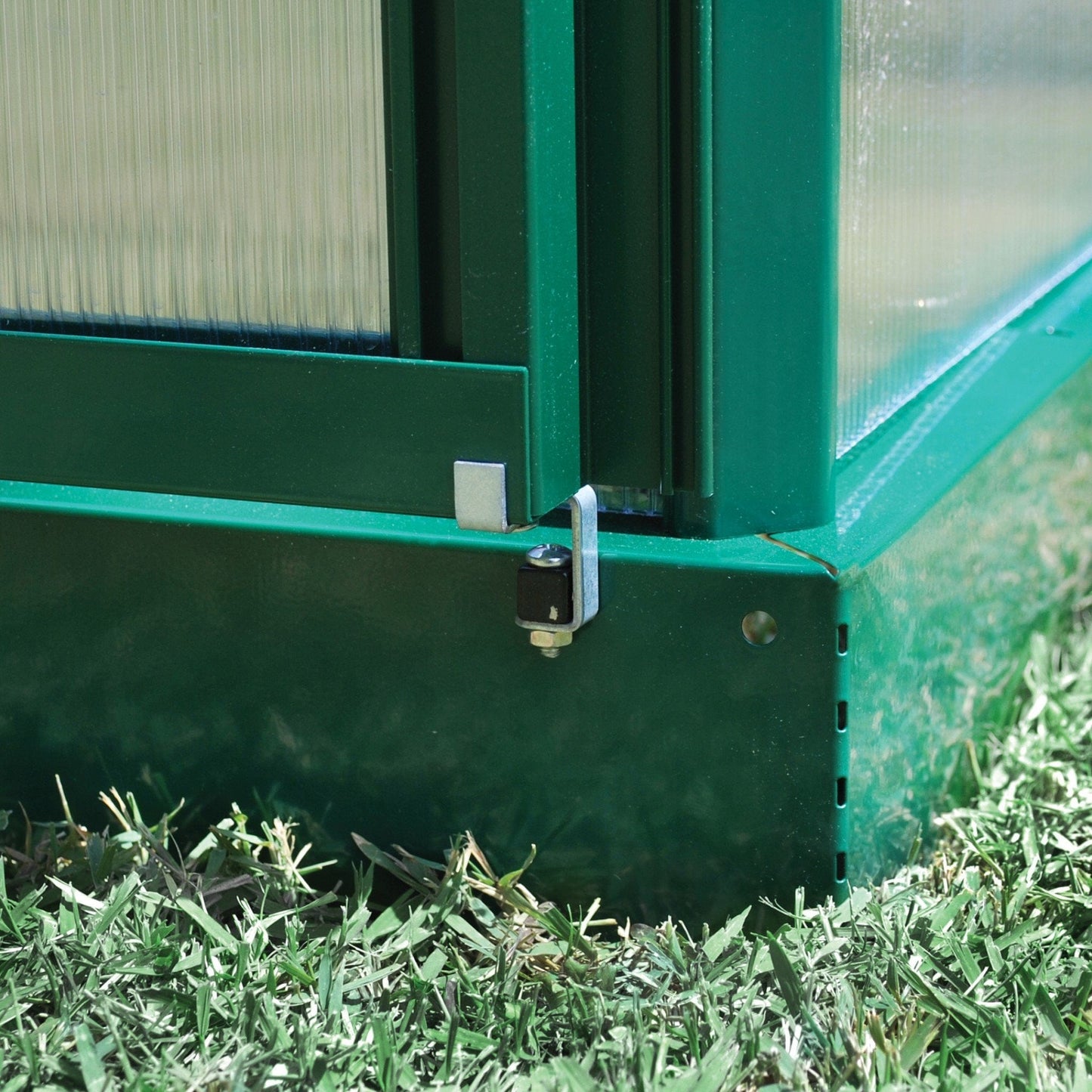 Palram - Canopia | Mythos Greenhouse Kit - 6 Ft Wide - Silver With 4mm Twin-wall Polycarbonate Glazing - HG5005