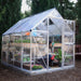 Palram Canopia | Hybrid Greenhouse Kit - Silver With 0.8mm Polycarbonate Glazing - HG5504