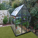 Palram Canopia | 6x8 Ft Hybrid Greenhouse Kit Gray With 0.8mm Polycarbonate Glazing - HG5508Y