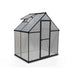 Palram Canopia | 6x4 Ft Mythos Greenhouse Kit Gray With 4mm Twin-wall Polycarbonate Glazing - HG5005Y