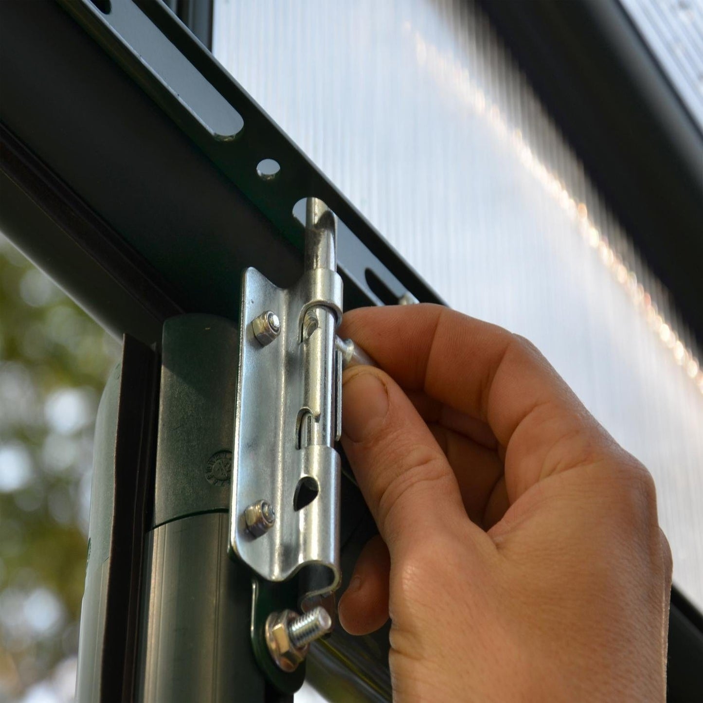 Palram - Canopia | Prestige 8x12 ft Clear Greenhouse Kit Package With 0.8mm Polycarbonate Glazing - HG7312C