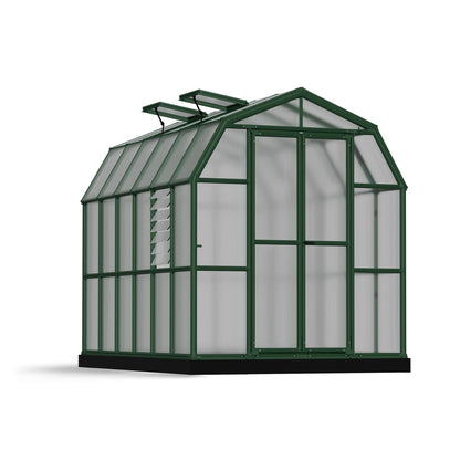 Palram - Canopia | Prestige 8x12 ft Twin Wall Greenhouse Kit Package With 6mm Twin-wall Polycarbonate Glazing