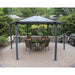 Palram Canopia | Monaco Hexagon Garden Gazebo 13'X15' - HG9160