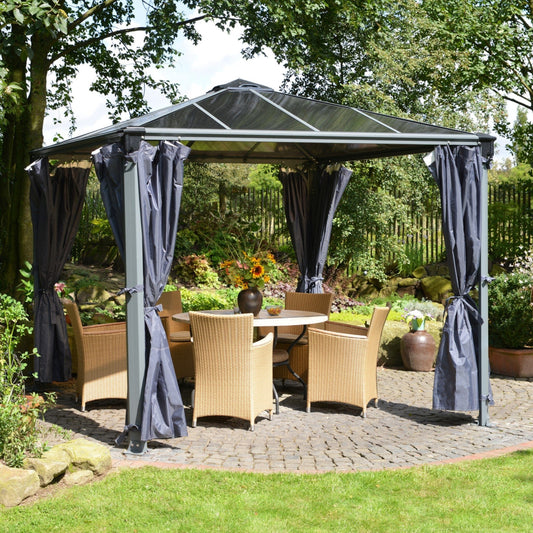Palram - Canopia | Palermo 4300 Gazebo Curtain set - 4 piece - HG1062