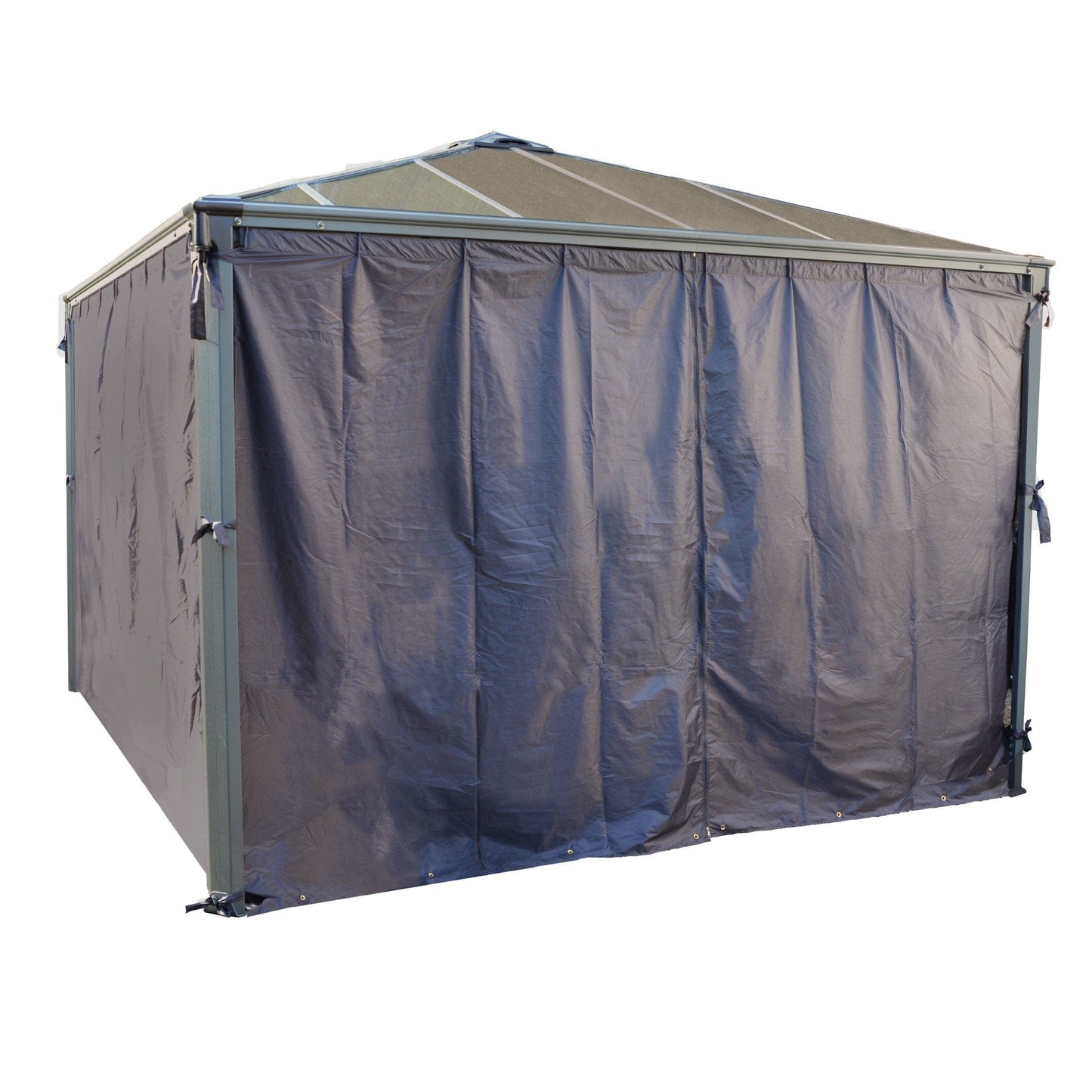 Palram - Canopia | Palermo and Milano Gazebo Curtain Set - 4 Piece - HG1055