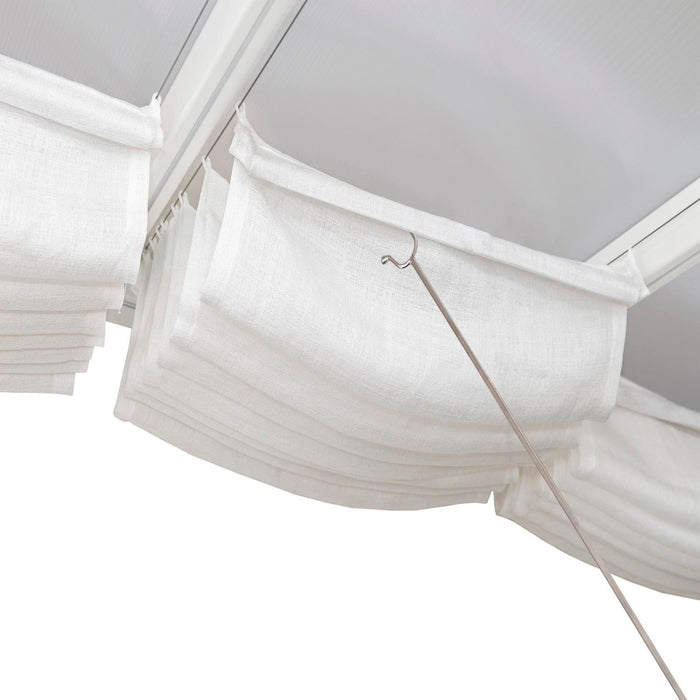 Palram Canopia | Patio Cover Blinds 10x14 ft- White - HG1072