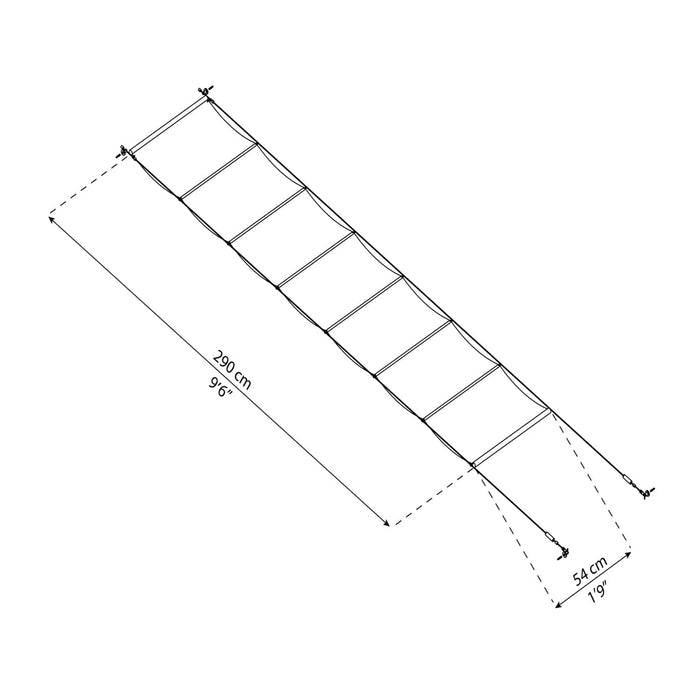 Palram Canopia | Patio Cover Blinds 10x14 ft- White - HG1072