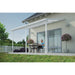 Palram Canopia | 10 ft Wide Feria Patio Cover White - HG9310