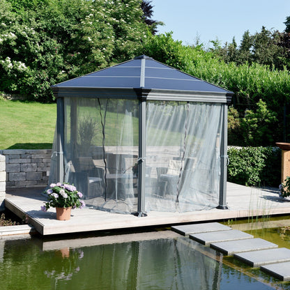 Palram - Canopia | Roma Gazebo Netting set - 6 Piece - HG1058