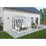 Palram Canopia | Sun Room Eight Sunroom Enclosure Lean To Greenhouse Kit - HG7608